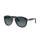 Persol Snygga Solglasögon för Män och Kvinnor Black, Unisex