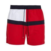 Tommy Hilfiger Kort badkläder för män Red, Herr