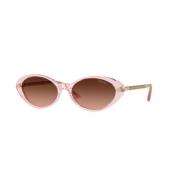 Versace Rosa Pink Gradient Solglasögon Ve4469 Pink, Dam