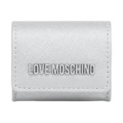 Love Moschino Snygga Plånböcker & Korthållare Gray, Dam