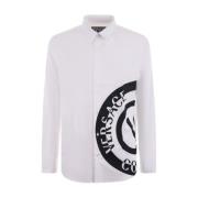 Versace Jeans Couture Långärmad skjorta White, Herr