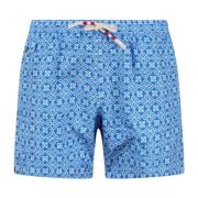 MC2 Saint Barth Micro 17 Badshorts Blue, Herr