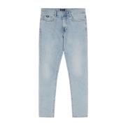 GAS Klassiska Denim Jeans med 5 Fickor Blue, Herr