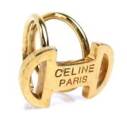 Celine Vintage Pre-owned Metall sjalar Yellow, Dam