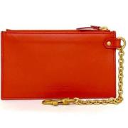 Bottega Veneta Vintage Pre-owned Laeder plnbcker Red, Dam