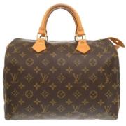 Louis Vuitton Vintage Pre-owned Canvas louis-vuitton-vskor Brown, Dam