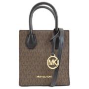 Michael Kors Pre-owned Pre-owned Plast handvskor Brown, Dam