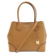 Michael Kors Pre-owned Pre-owned Laeder totevskor Brown, Dam