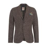 Bob Brun Blazer Aw24 Brown, Herr