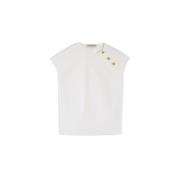 Trussardi Ärmlös Blus White, Dam