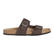 Geox Sliders Brown, Herr