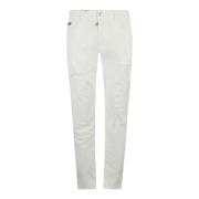 Dolce & Gabbana Stiliga Jeans med Matchande Variant White, Herr