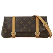 Louis Vuitton Vintage Pre-owned Canvas louis-vuitton-vskor Brown, Dam