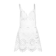 Dolce & Gabbana Öppen arbetsklänning White, Dam