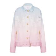 Balmain x Evian - Oversized jacka Multicolor, Dam