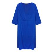 Fiorella Rubino Elegant Korsad Fram Klänning Blue, Dam