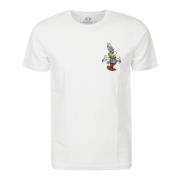 Equipe 55 Kortärmad Crew Neck Bomull T-shirt White, Herr