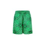 Garment Workshop Grön Paisley Shorts Green, Herr