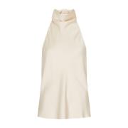 Anine Bing Eliana Beige Top Beige, Dam