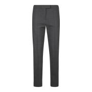 Eleventy Slim Fit Ullbyxor Gray, Dam