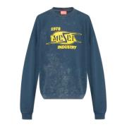 Diesel Sweatshirt S-Boxt-Q5 Blue, Herr