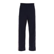 Golden Goose Avtagbara Sidestripe Joggers Blue, Herr