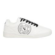 Versace Jeans Couture Enkla Brooklyn Sneakers med snörning White, Herr