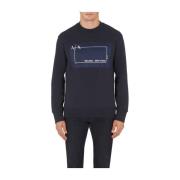 Armani Exchange Sweatshirts Blue, Herr