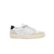 P448 Mason Vita och Beige Mocka Sneakers White, Herr