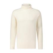 Gran Sasso Modern Ull Turtleneck Tröja Beige, Herr