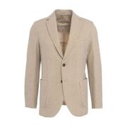 Circolo 1901 Beige Blazer Aw24 Herrmode Beige, Herr