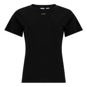 Pinko Stiliga Svarta T-shirts och Polos Black, Dam