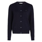 Tommy Hilfiger Ökenhimmel Cargo Jacka Blue, Dam