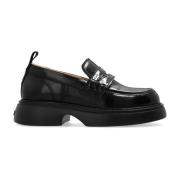 Ganni Loafers skor Black, Dam