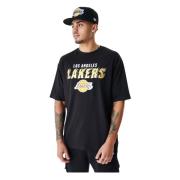 New Era NBA L.A Lakers T-shirt Black, Herr