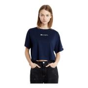 Champion Kortärmad T-shirt Blue, Dam