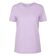 Champion Crewneck T-Shirt Purple, Dam