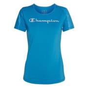 Champion T-shirt Blue, Dam