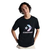 Converse Stjärna Chevron Landskap T-shirt Blue, Herr