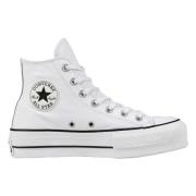 Converse Chuck Taylor All Star Lift Läder Sneakers White, Dam