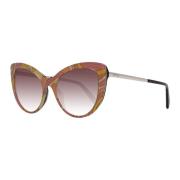 Emilio Pucci Gradient Cat Eye Solglasögon UV-skydd Multicolor, Dam