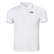 Helly Hansen Kos Short Sleeve Polo White, Herr