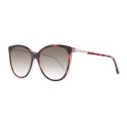 Jimmy Choo Gradient Butterfly Solglasögon - UVA UVB Skydd Brown, Dam