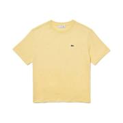 Lacoste 6XP T-Shirts Yellow, Dam