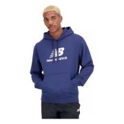 New Balance Hoodie Blue, Herr