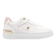 Tommy Hilfiger Vit Hardware Court Sneaker White, Dam