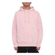 Volcom Single Stone Hoodie Pink, Unisex