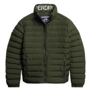 Superdry Fuji Logo Jacket Green, Herr