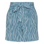 Pieces Shorts Blue, Dam