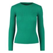 Pieces Pccrista Sweater Green, Dam